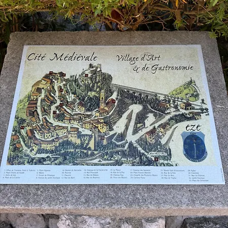 Evasion Authentique A Eze, Avec Vue * Eze