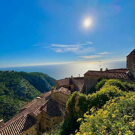 Casa de Férias évasion Authentique à èze, Avec Vue *
