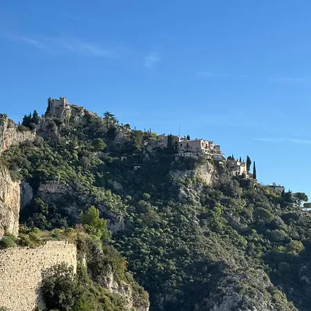 évasion Authentique à èze, Avec Vue Casa de Férias