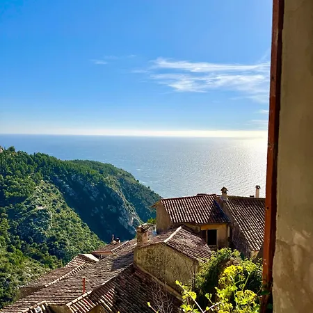 Evasion Authentique A Eze, Avec Vue Semesterbostad Èze