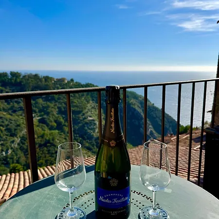 Evasion Authentique A Eze, Avec Vue * Eze